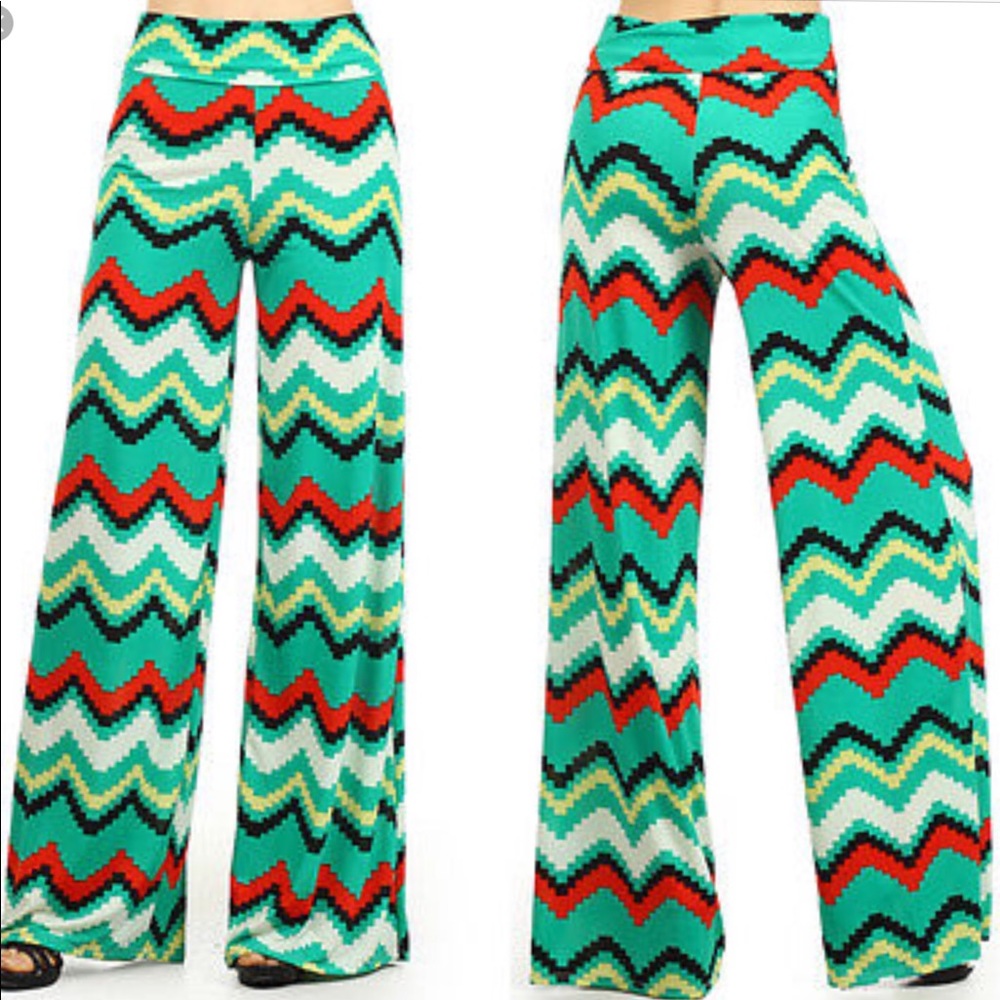 Zac and Rachel palazzo pants